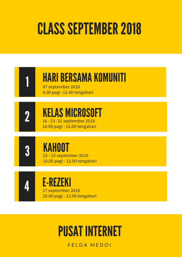 Class September 2018