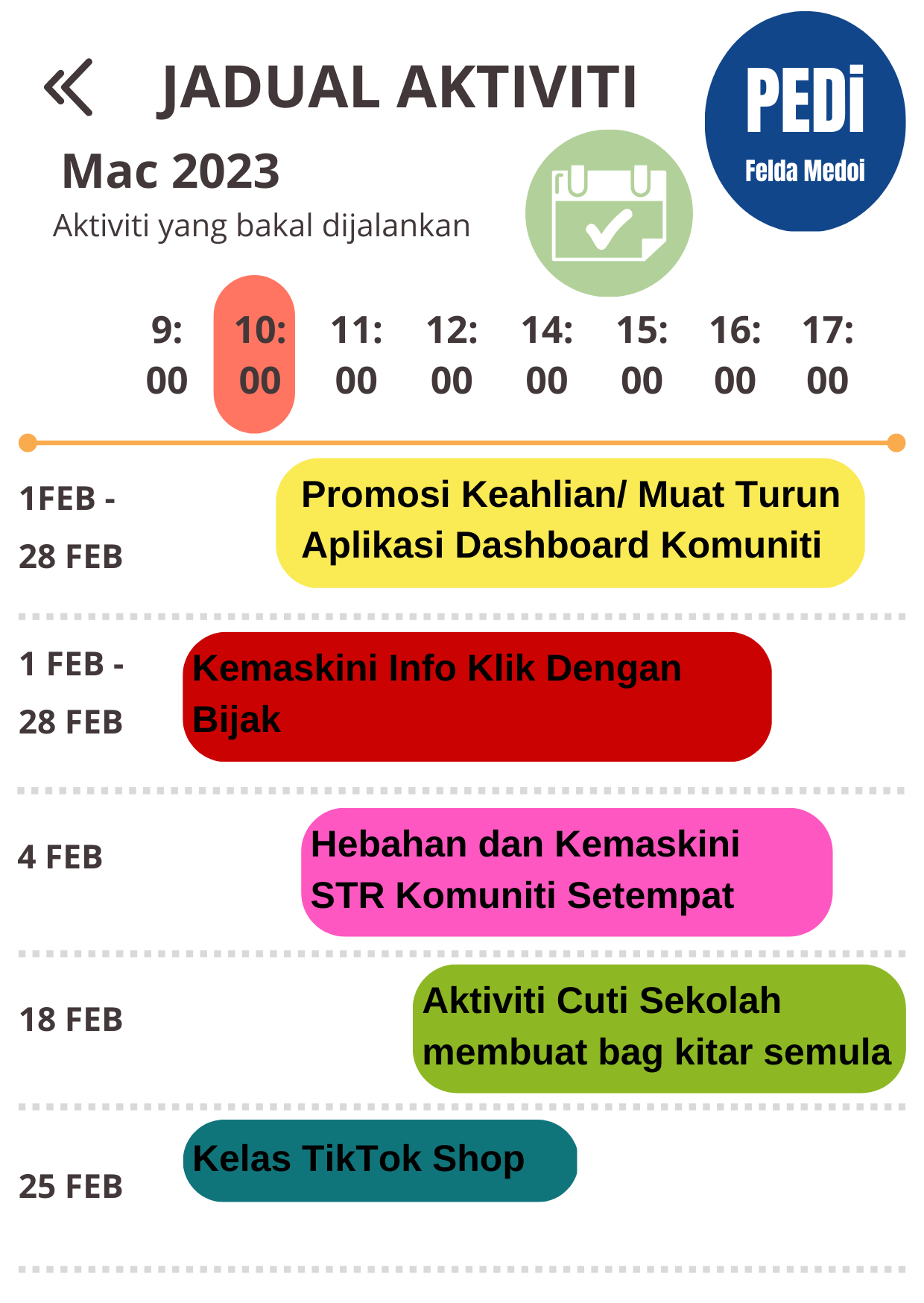 JADUAL AKTIVITI MAC 2023